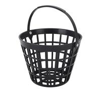 Adfaga Golf Ball Storage Basket Large Capacity Stackable Lightweight Golf Ball Holder Container Organizer with Handle for Golf Course Driving Range Practice Nylon Plastic (Holds Up to 25pcs)