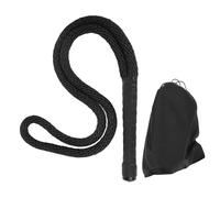 Adfaga Golf Swing Rope Trainer Professional Grade Swing Practice Equipment for Improving Accuracy Speed and Rhythm Indoor Outdoor Use with Storage Bag (Black)