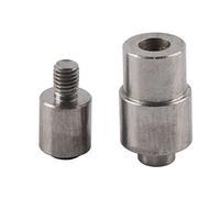 Adfaga Hand Press Machine Setter Eyelet Puncher Grommet Die Mold Manual Installation Tool Professional Kit for Luggage Belts Shoes Hats Clothing DIY Projects Durable 45 Steel 3mm t (12mm)