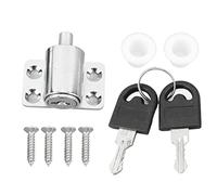 Adfaga Heavy Duty Sliding Window Lock Zinc Alloy Child Proof Security Lock with Keys for Sliding Glass Doors and Windows Anti Theft Home Safety Protection Accessories