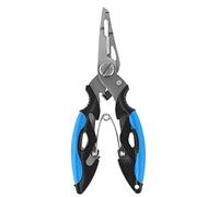 Adfaga HENG JIA Professional Stainless Steel Fishing Pliers Scissors Multi Tool with Hook Remover Line for Saltwater Freshwater Anglers Blue 12.4cm