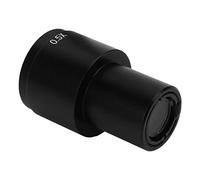 Adfaga High Power Microscope Lens 28mm C Mount Industrial Camera Lens for 10A Microscopes 0.7X to 4.5X Magnification Alloy Construction Wide Field View Durable Long Lasting Eyepiec (0.5x)