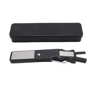 Adfaga Ice Skate Blades Sharpener Professional Portable Diamond Ceramic Skate Sharpener Tool for Hockey Figure Skating Goalie Player Skates 160x28x15mm with Storage Case