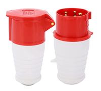 Adfaga Jack Socket Panel 8 Pin IP67 M12 F1 S8X Connector Rear Mounted PCB X Type Solder Wire Brass Plated Shell for Industrial Automation and Harsh Environments