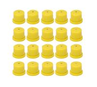 Adfaga KZ80 Drone Sprayer Nozzle 20PCS Hollow Cone Atomization Sprayer Adjustable Droplet Size for Agricultural Drones Crops Flowers Fruit Trees Farms Polymer Material Durable Lawn (Yellow)
