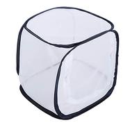 Adfaga Large Foldable Butterfly Breeding Cage Ventilated Portable House for Butterflies Moths Caterpillars Polyester Net 30x30x30cm