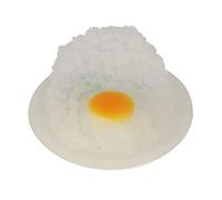 Adfaga LED Egg Shaped Night Light Multifunction Color Changing Lamp with Phone Holder for Bedroom Decor ABS Silicone Material 13.5x13.5x6.5CM