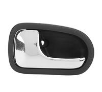 Adfaga Left Inner Interior Door Handle S54N 59 330B05 ABS Replacement for 626 1993 to 1997 Protege 1995 to 2003 PROTEGE5 2002 to 2003 Front Left Black Chrome Design