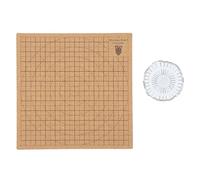 Adfaga Macrame Board Double Sided DIY Weaving Craft Grid Panel with 30 T Pins Jewelry Making Kit for Bracelets Wall Hangings Softwood Braiding Display Board (11.8 * 11.8inch)