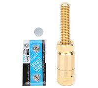 Adfaga Magic Screw Illusion Trick Self Rotating Nut Off Bolt Gimmick Prop for Magicians Adults Metal 5cm with Batteries Magnet Included