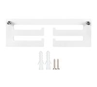 Adfaga Medal Display Hanger Acrylic Prize Medal Wall Holder Display Rack for Hanging Medals Durable Modern Sleek Design to Showcase Achievements in Home or Office White 30 x 10cm I