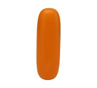 Adfaga Mini Stapler Portable Leverage Structure Foldable Design Labor Saving Office Home Stapler ABS Material Compact 8.6cm x 2.9cm x 2cm Size Includes 50 Staples (Orange)