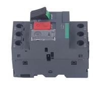 Adfaga Motor Circuit Breaker Thermal Trip Manual Starter Button Overload Short Circuit Protection AC690V 35mm Rail Mount for Industrial Equipment Safety (GV2-ME04 0.4-0.63A)