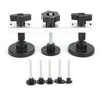 Adfaga Paintless Dent Puller Tabs Bridge Lifter Professional Auto Car Body Hail Damage Repair Tool Kit Ergonomic Design High Strength Aluminum Alloy Plastic Material for Car Dent R