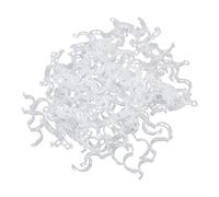 Adfaga Plastic Tomato Clips Reusable Durable Plant Support Clips for Vegetables Flowers Tomatoes Eggplants Cucumbers Grapes 300 Pieces Pack Plastic Material 3cm 2.5cm Inner Ring Si