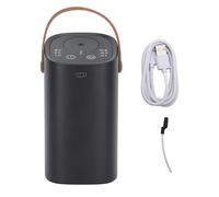 Adfaga Portable Waterless Aromatherapy Machine Intelligent Touch Screen USB Charging Car Automatic Aromatherapy Diffuser for Home Office Car Travel Alloy Glass 5.2x2.8in