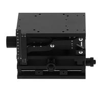 Adfaga Precision Sliding Stage XYZ Heavy Duty Aluminum Alloy Manual Fine Tuning Platform Linear Motion Rail Table for Optical Instruments Laboratory Equipment 210x150mm