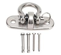 Adfaga Premium 304 Stainless Steel Swing Hook Set Heavy Duty 180 Degree Rotating Hammock Hanger Kit for Outdoor Swings Hanging Chairs and Backyard Decor