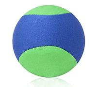 Adfaga Premium Water Bouncy Ball High Bounce Floating Ball for Pool Beach Outdoor Fun Durable TPR Material 6cm 2.36inch Adults Family Party Green Red (Green)