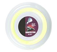 Adfaga Professional Badminton String 0.72mm 200m High Elasticity Nylon Durable Racket String for Advanced Players Team Training Replacement BX 650 (Fluorescent Yellow)