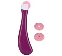 Adfaga Professional Craft Sewing Wheel Roulette Tool with Ergonomic Handle Premium Plastic Construction for Precise Fabric Leather and Paper Stitch Marking and Cutting DIY E109S Mo