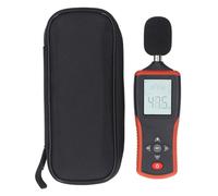 Adfaga Professional Decibel Meter Sound Level Meter Digital SPL Tester with Backlit LCD AC Weighing 30-130dB Range for Home Office Factory Workshop Measurement