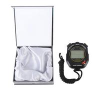 Adfaga Professional Digital Stopwatch Timer with 1/1000 Second Accuracy Date Time Display Dual Alarm Metronome Function Memory Storage for Sports Referees Fitness Coaches ABS Plast