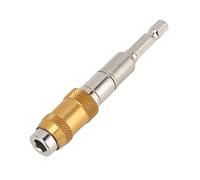 Adfaga Professional Electromagnetic Screwdriver Bits Set Chrome Vanadium Steel Universal 6.35mm Connecting Rod for Home Decoration and DIY Projects