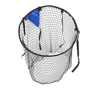 Adfaga Professional Football Goal Training Net Foldable Sturdy Alloy Frame Soccer Target Practice Net with Accurate Markings for Backyard Team Training Durable Polyester Material