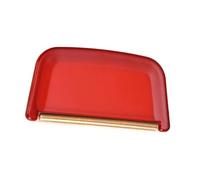 Adfaga Professional Manual Fabric with Copper Efficient Lint Pilling Remover for Sweaters Wool Coats Knitwear Compact Lightweight Clothing Care Tool 1 Piece 7.5x4cm (Red)