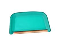 Adfaga Professional Manual Fabric with Copper Efficient Lint Pilling Remover for Sweaters Wool Coats Knitwear Compact Lightweight Clothing Care Tool 1 Piece 7.5x4cm (Green)