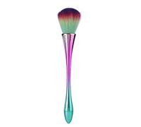 Adfaga Professional Nail Dust Brush Set 5 Pack Super Soft Nail Powder Removal Brushes for Manicure Makeup Foundation Blush Application Long Handle Durable Beauty Tools for Salon Ho (4)