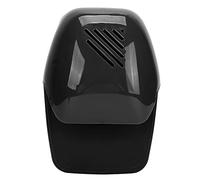 Adfaga Professional Portable Nail Fan Dryer Quick Drying Nail Polish Gel Blower Manicure Tool for Home Salon Travel ABS Material 15.5 x 11cm (Black)