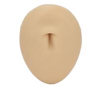 Adfaga Professional Silicone Navel Model for Acupuncture Piercing Practice Training Tool Realistic Belly Button Simulator for Hospitals Clinics Schools