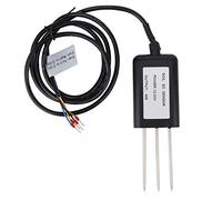 Adfaga Professional Soil Moisture Temperature EC Sensor Tester High Precision IP68 Stainless Steel Probe for Gardening Farming ABS Plastic 13.5x4.5x1.4cm 184g