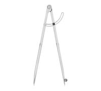 Adfaga Professional Woodworking Compass Leather Craft Tool 400mm Adjustable Wing Divider Scriber with Pencil Holder Carbon Steel Construction for Carpenters Leatherworkers Metal En