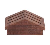 Adfaga Puck Screen Stand Premium Walnut Wood Coffee Filter Screen Holder Storage Rack Organizer for Home Barista Coffee Shop 51mm 53mm 58mm Coffee Machine Accessories