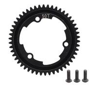 Adfaga RC Car Spur Gear M1 Steel High Performance Durable Remote Control Car Main Spur Gear Replacement Compatible with Slayer and REVO 3.3 Models (50T)