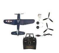 Adfaga RC Plane 2.4Ghz Ready to Fly Remote Control Airplane with Anti Interference Technology for Beginners Durable EPP Material 605g 400mAh Battery