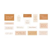 Adfaga Scrapbooking Paper Pad 45 Sheets Premium Decorative Journaling Paper Colorful Craft Paper for Handbook Photo Album DIY Projects and Memory Keeping (Orange)