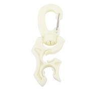 Adfaga Scuba Diving Hose Clip Holder Durable Double BCD Regulator Organizer Quick Release Snap Lock for Underwater Snorkeling Gear PP Plastic Accessories
