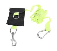 Adfaga Scuba Diving Lanyard Heavy Duty Nylon Underwater Safety Rope with Stainless Steel Buckle for Snorkeling and Scuba Diving Gear Accessories Anti Lost Strap for Divers (Fluorescent Green)