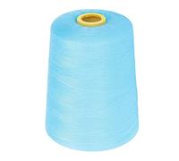 Adfaga Sewing Thread Polyester Yarn 8000 Yards Multicolored Strong Durable for Hand Machine Sewing Embroidery DIY Craft Projects (251 Sky Blue)
