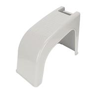 Adfaga Shower Foot Rest Pedicure Stool Heavy Duty 200lbs Capacity Non Slip with Storage Compartment for Bathroom Shaving Legs and Foot Care Plastic 14.6 x 11 Inches (Beige)