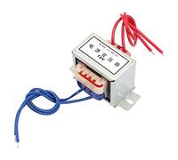 Adfaga Single Power Transformer 12V AC Output 12W Input High Efficiency Flame Retardant Nylon Full Copper Wire for Home Appliances Electronics DIY Projects