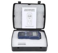 Adfaga SM206 Digital Solar Power Meter High Precision Sunlight Measurement Device with Wm² and Btu Units for Solar Energy Research Meteorological Studies