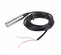 Adfaga Stainless Steel Liquid Level Transmitter Water Level Sensor with 420mA Output for Industrial Water Tanks Oil Storage and Applications QDW30A DC24V (4m line 4m range)