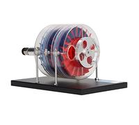 Adfaga Steam Model Multistage Physical Demonstration Laboratory Educational Tool for Science Projects Mechanical Learning Classroom Demos Durable Iron Plastic Construction 18x12.5x