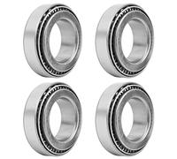 Adfaga Tapered Roller Bearings Universal Steel Spinner High Precision Deep Groove Ball Bearing for Machine Tools Motors Wind Generators Steel Equipment Mining Gear 4pcs 32007 20071