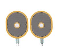 Adfaga Thin Film Pressure Sensor 2Pcs Ultra Thin Flexible Highly Sensitive Resistive Force Sensor 0.5 50KG Range for Industrial Automation Robotics Projects